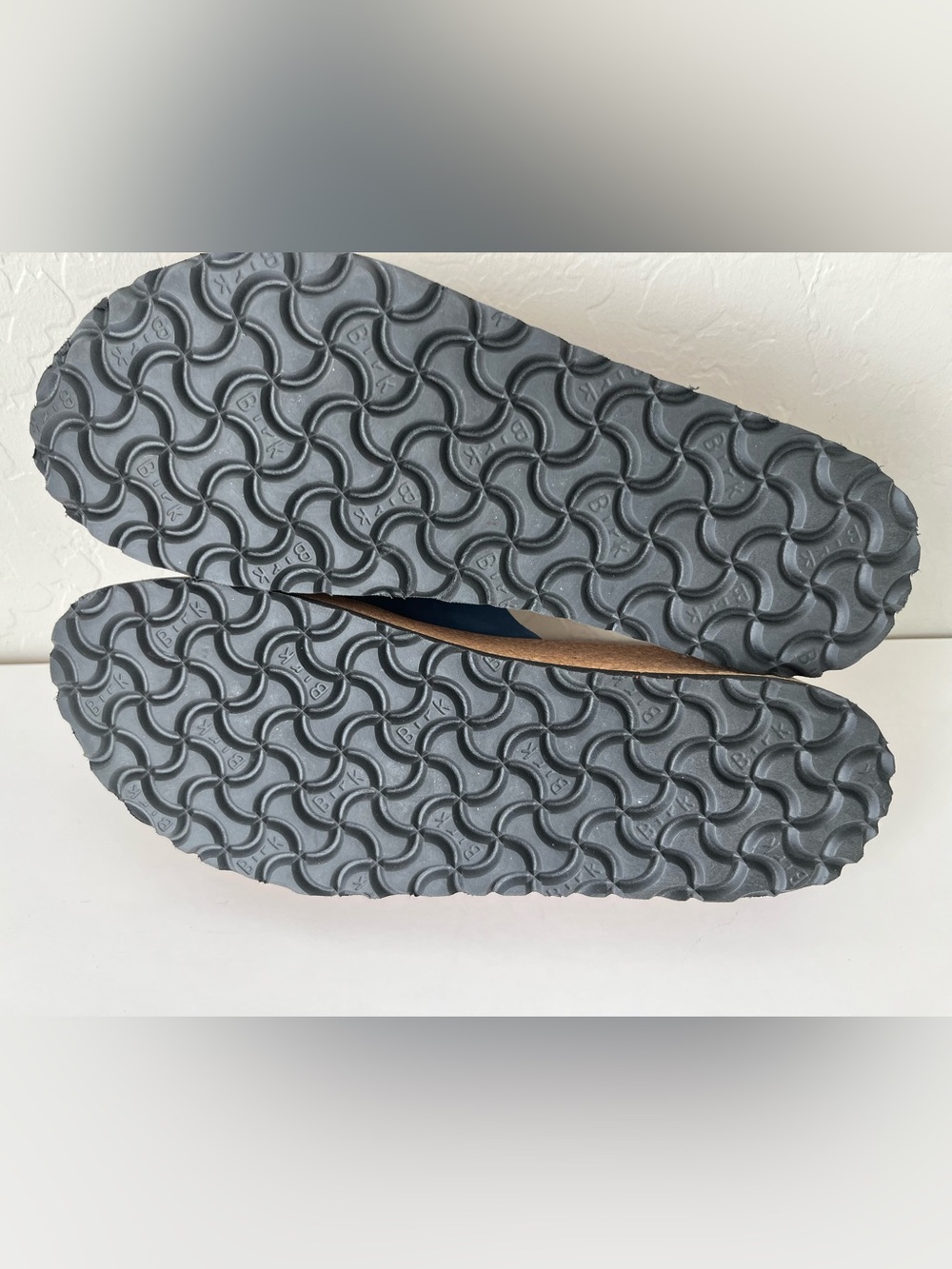 Birkenstock Papillio Almina Two-Strap Slide leather Sandals blue 39 US8 - Picture 11 of 12